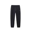 Mens Woven Sports Long Pants Summer Casual Pants Men Bottoms Basic-Black 952627523-4