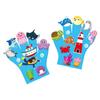 2Pcs Animals Felt Story Finger Puppets DIY Making Kit Education Gift Interactive for Home Classroom Activities Early Learning