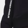 Under Armour Sweatshirts Men's Black Hooded Moderate Regular 1366259-001