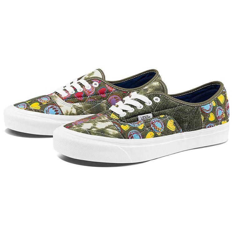 Vans Authentic 44 DX Positivity Patchwork Grape Leaf Unisex Sneakers Green VN0A54F98F9