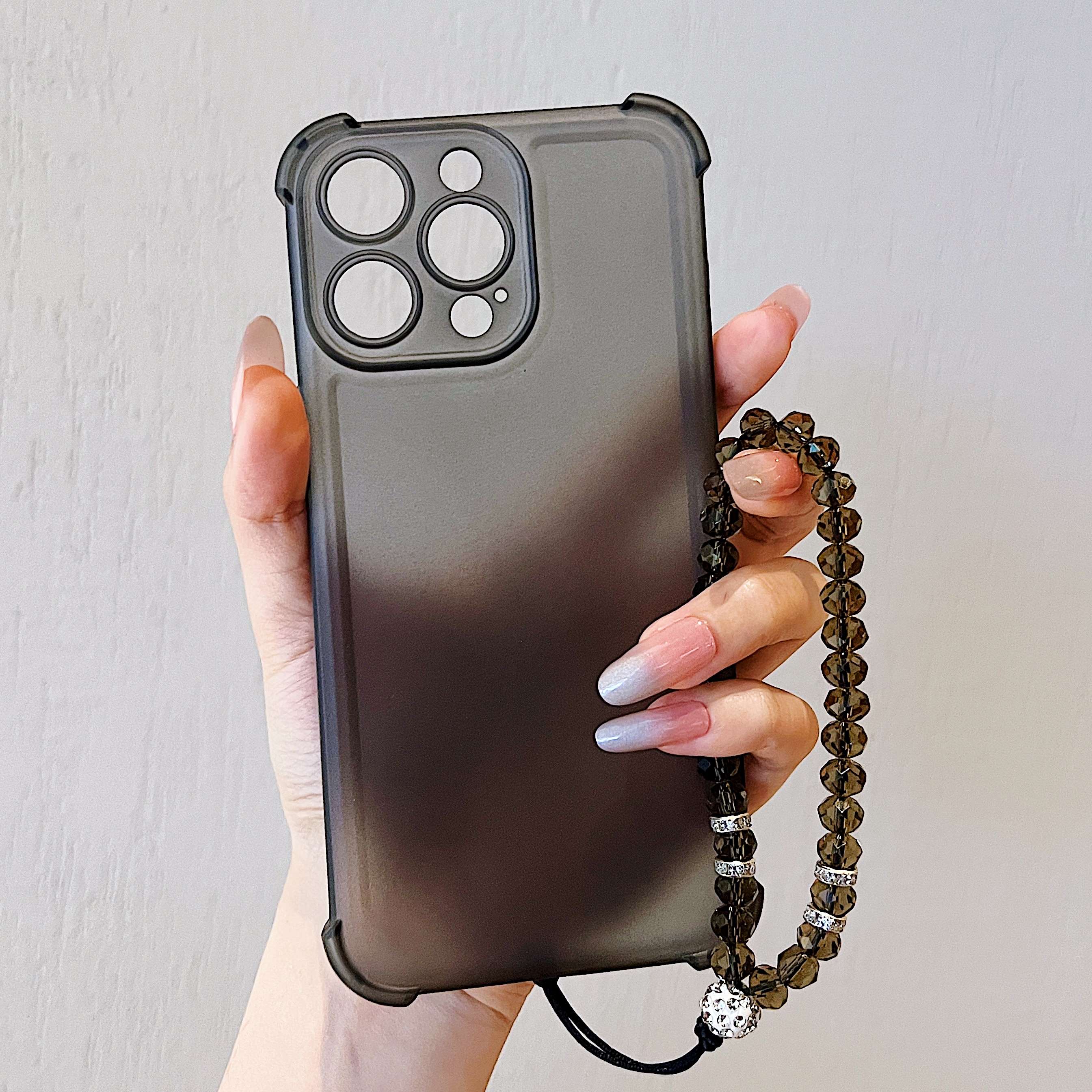 

Phone Case For iPhone 11 13 16 Pro Max iPhone 13 14 15 Pro Max 12 13 Pro Max Samsung A55 A05S A54 A06 S22 A15 S23 A12 A22 A52 Four Corners Anti-drop Samsung A05 чорний