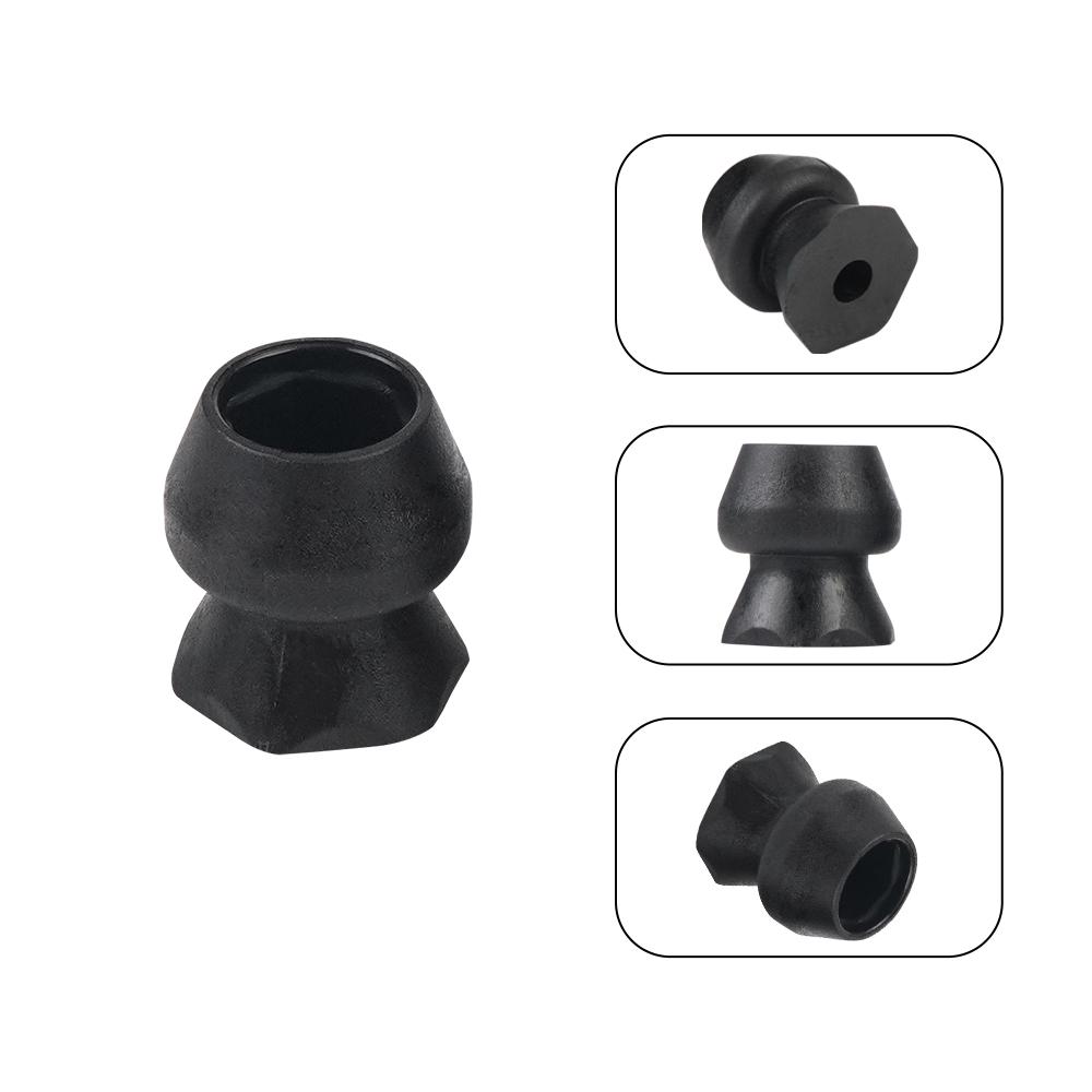 Trailer Door Holder Kit, 2 Set Low Profile Rubber Door Holder Bumper Fits RV Trailer