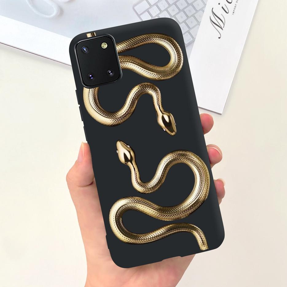 For Samsung Galaxy Note 10 Lite Case Cute Candy Painted Cover Soft TPU Phone Case For Samsung Note10 Lite Galaxy S10 Lite Bumper