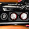 for Mitsubishi Triton 2025 2025 Cup Holder Central Console Water Cup Holder TPE Drinks Holder Storage Case Car Accessories 2pcs