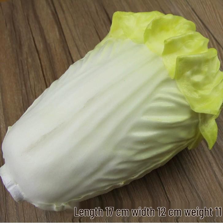 Artificial Vegetable Set: Eggplant, Cabbage, Cucumber, Celery, Spinach - Kitchen Decoration