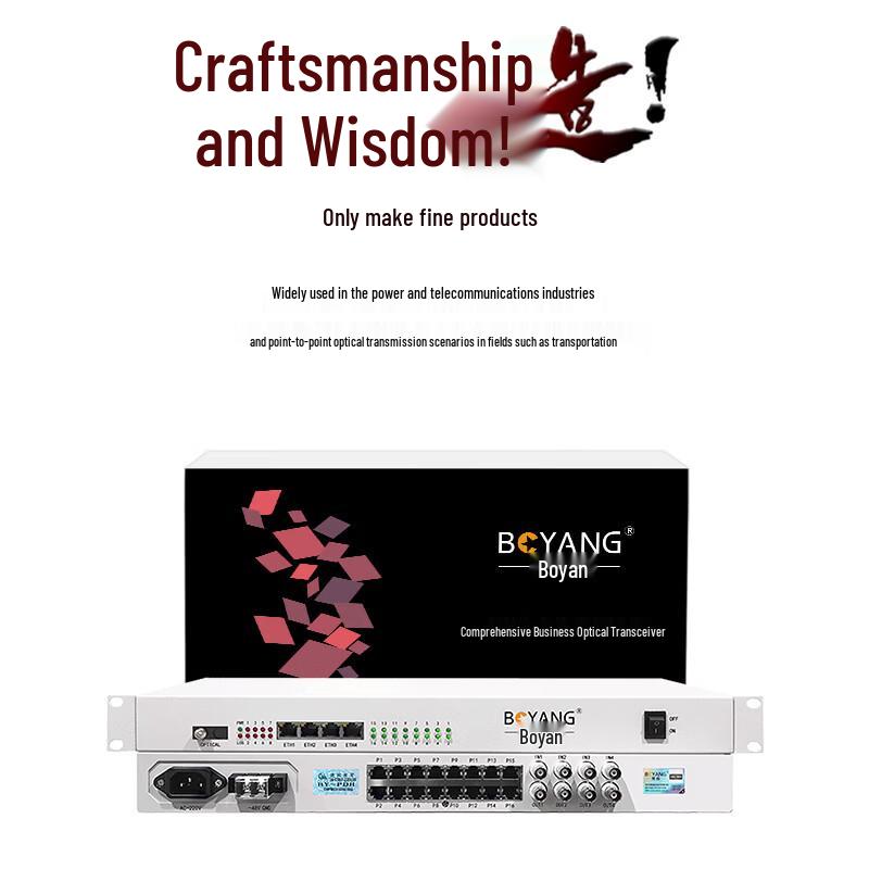 Boyang Multi-Service Fiber Optic Transceiver