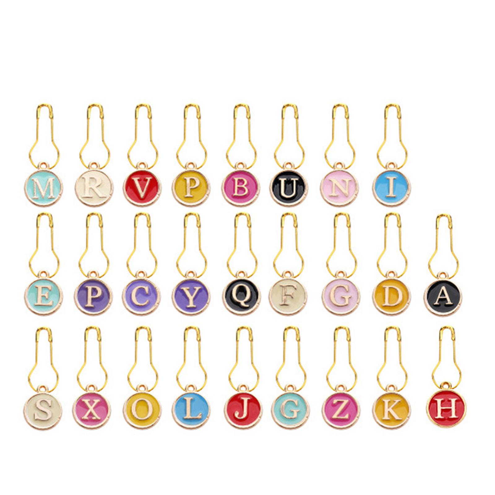 

Маркеры для вязания Практичные маркеры для вязания Буквы Маркеры для вязания крючком Держатель для вязания Инструмент для вязания для поделок A