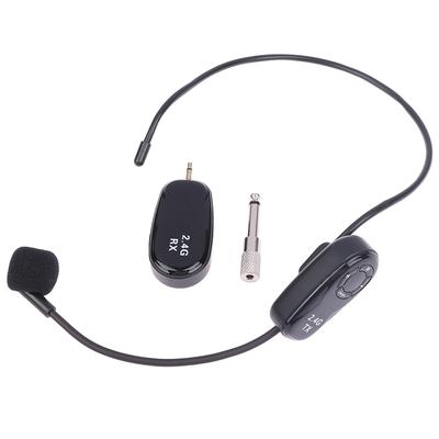 Universal 2.4G Head-Mounted Wireless Microphone Transmitter With Receiver For Voice Amplifier Speaker Teaching Tour Guide