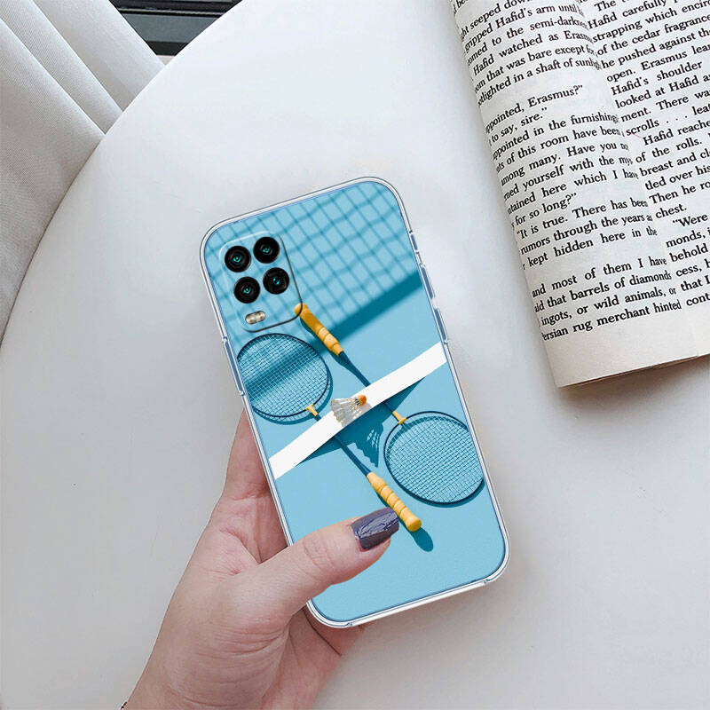 MH18 Badminton Sports Phone Case for Motorola Edge 20 30 S30 40 50 Fusion Lite Plus Pro Neo Ultra One Power Action Macro Hyper Vision Zoom