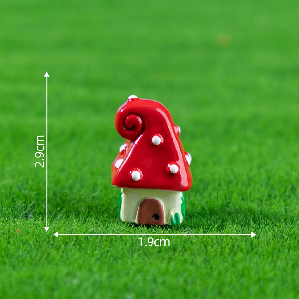 3 PCS Micro Landscape DIY Mushroom Decoration Set
