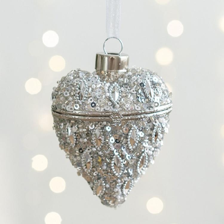 Ornamenti di Natale in Vetro Premium con Forme Creative a Goccia e Scoiattoli e Dettagli Dinamici di Glitter