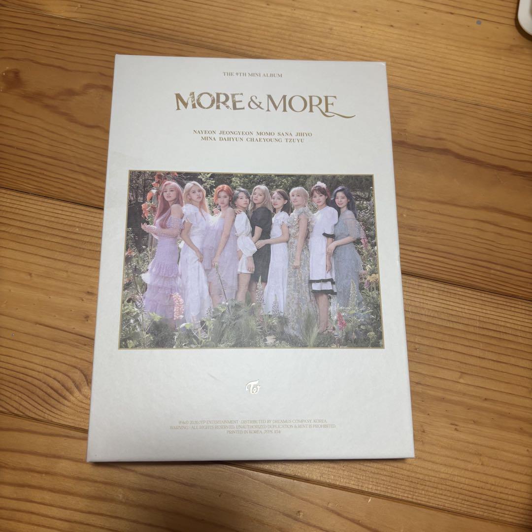 

[USED] TWICE MORE & MORE CD album with photo book