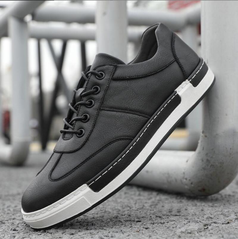Men Leather Casual Shoes Men Sneakers 2024 Autumn Brand Mens Suede Shoes Comfortable Flat Male Footwear Zapatillas Hombre