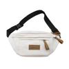 Stylish and Versatile Nylon Crossbody Bag with Adjustable Shoulder Strap Suitable for Various Occasions  White