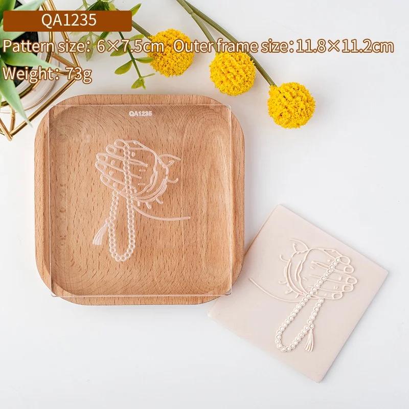 3D Eid Mubarak Cookie Cutter Stamp Press Moon Festival Fondant Sugarcraft Islamic Muslim Biscuit Baking Tool Ramadan Decoration