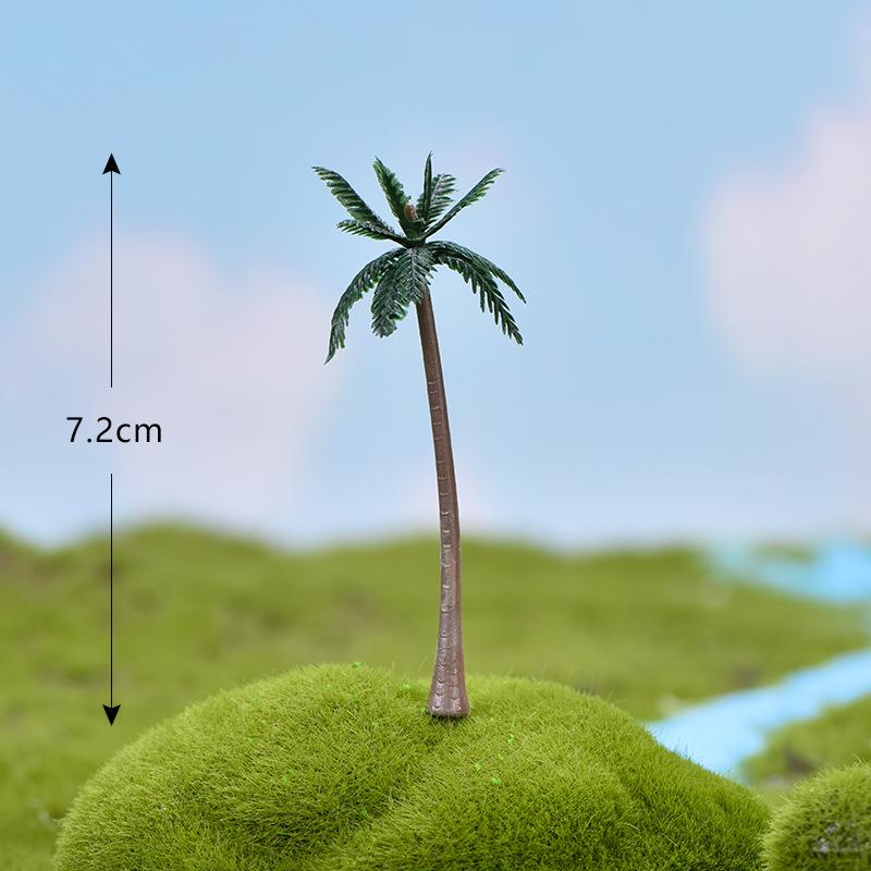 

1/5pcs/Set Mini Tree Fairy Garden Miniatures Micro Landscape Resin Crafts Bonsai Figurine Garden Terrarium Accessories supply золотой