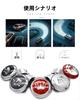 Gtzbciv Steering Wheel Spinner Steering Wheel Knob Steering Wheel Aid Car Accessories Truck 1pcs (Silver)