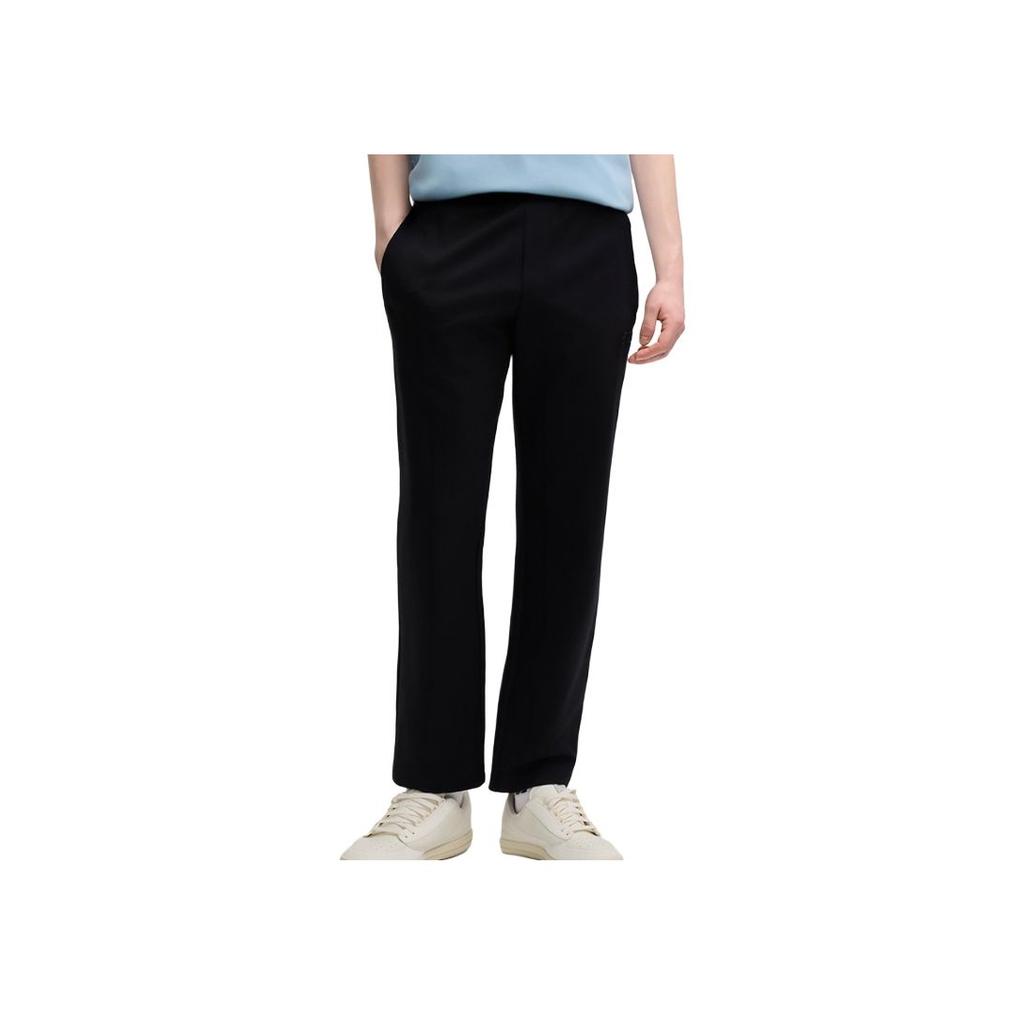 New FILA Casual Pants Men's Jet Black F11M518605FBK