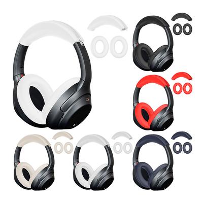 Silicone Ear Pads Headbeam Cover Anti-Scratch Earpads Headbeam Sleeve Headphone Case for Sony ULT WEAR WH-ULT900N/WH-1000XM3/XM4