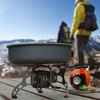 Outdoor Backpacking Furnace Oil Gas Portable Fuel MultiUse Camping Picnic Gas Cooking Stove