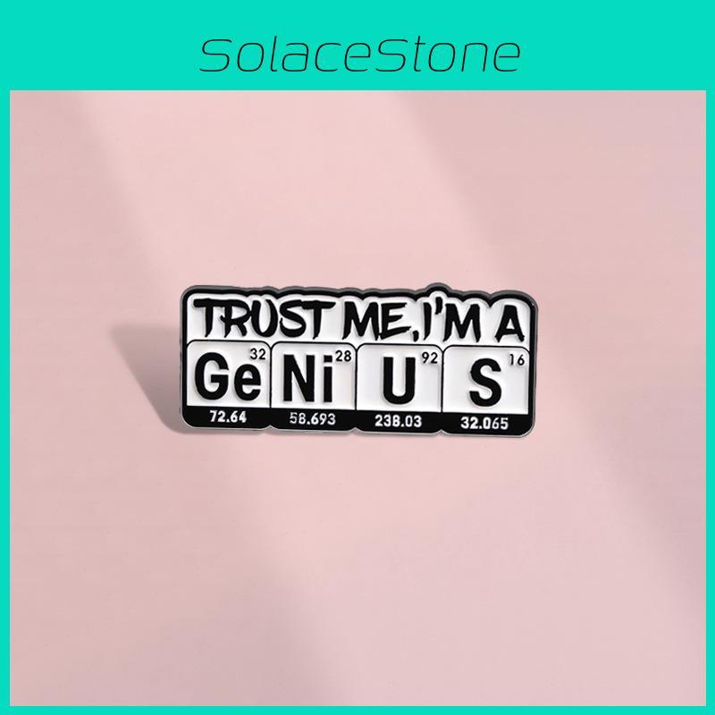 Element Chemiczny Multifunkcyjna Broszka Z Żywymi Kolorami Do Dodatków Modowych