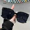 Square Goggles Sunglasses Women Fashion Oversized Punk Glasses Men Trendy Yellow Colors Shades Driving UV400 Eyewear Gafas