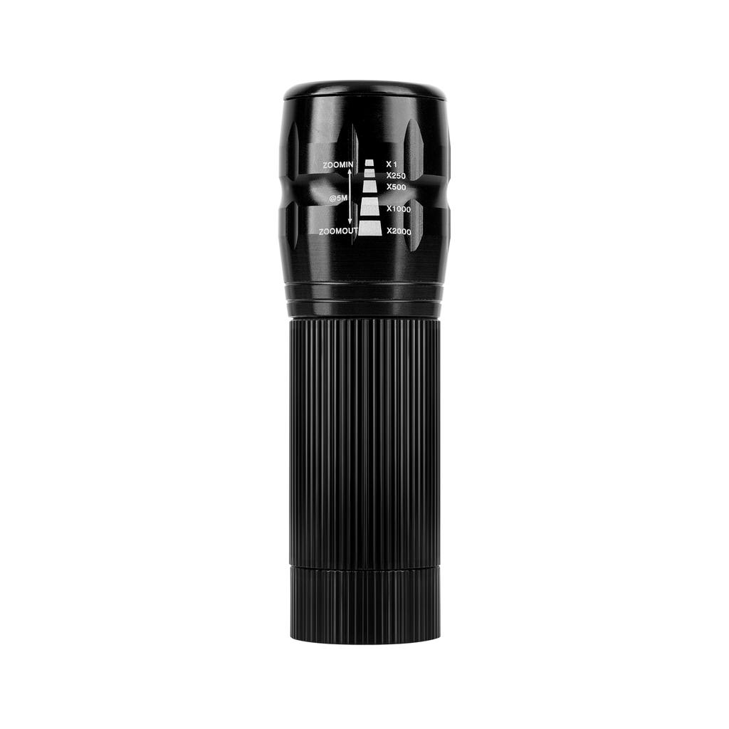 Rebel 5W 400 lm Zoom Aluminum Hand Flashlight IP20 4 x 1.5 V AAA