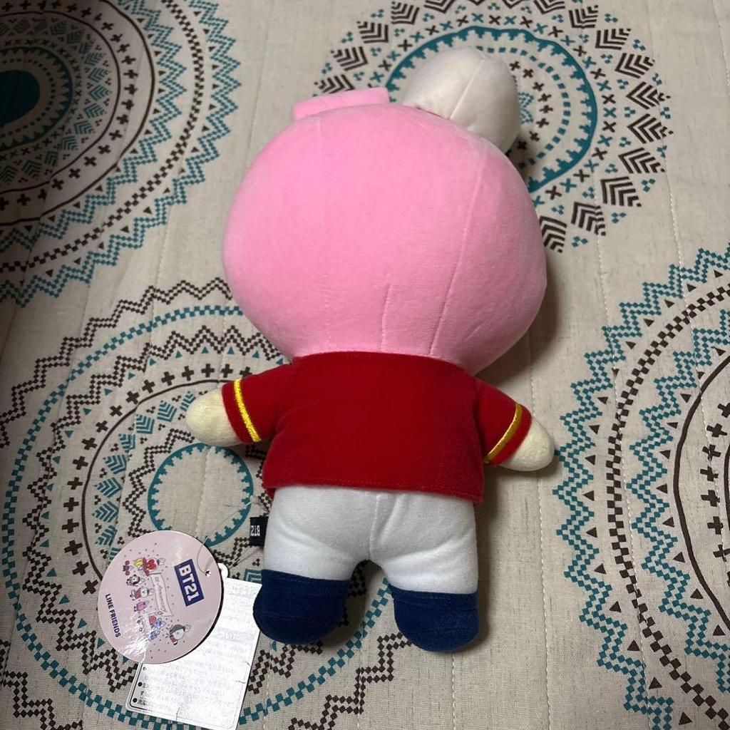 Used Bts Guku Bt21 Cookie Stuffed Toy