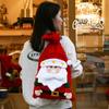 Velká vánoční dárková taška Vánoční dekorace Štědrý den Santa Claus Sněhulák Cukroví Dárky pro děti