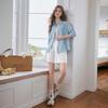 Betu Women's Summer Commuter Lapel Blouse
