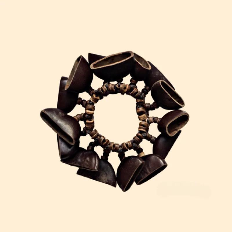 Samenhülle Handglocke Frucht Nuss Klangheilung Strahl Handglocken Therapie Konzert Bildung Musikalisches Schlaginstrument