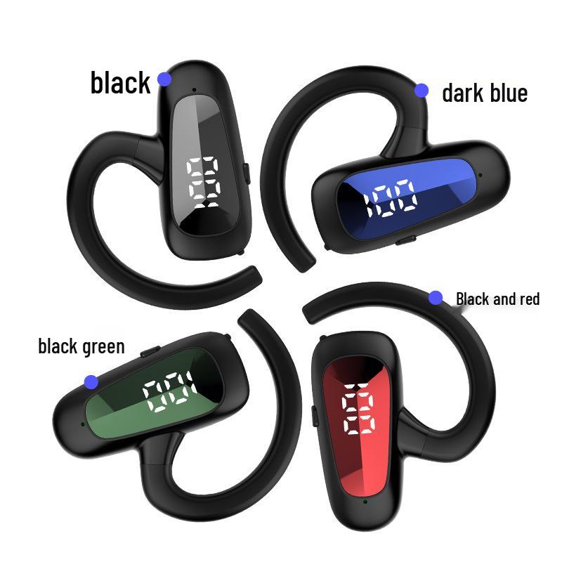 Wireless M-T8 Hanging Bluetooth Earbuds with Digital Display - High Fidelity Sports, Non-In-Ear