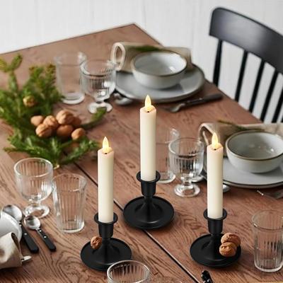 6er-Pack Valentinstag Hochzeit Glanz Teelichter Religiöse Weihnachtsfeier Zubehör Heimdekoration LED Kerzenlichter