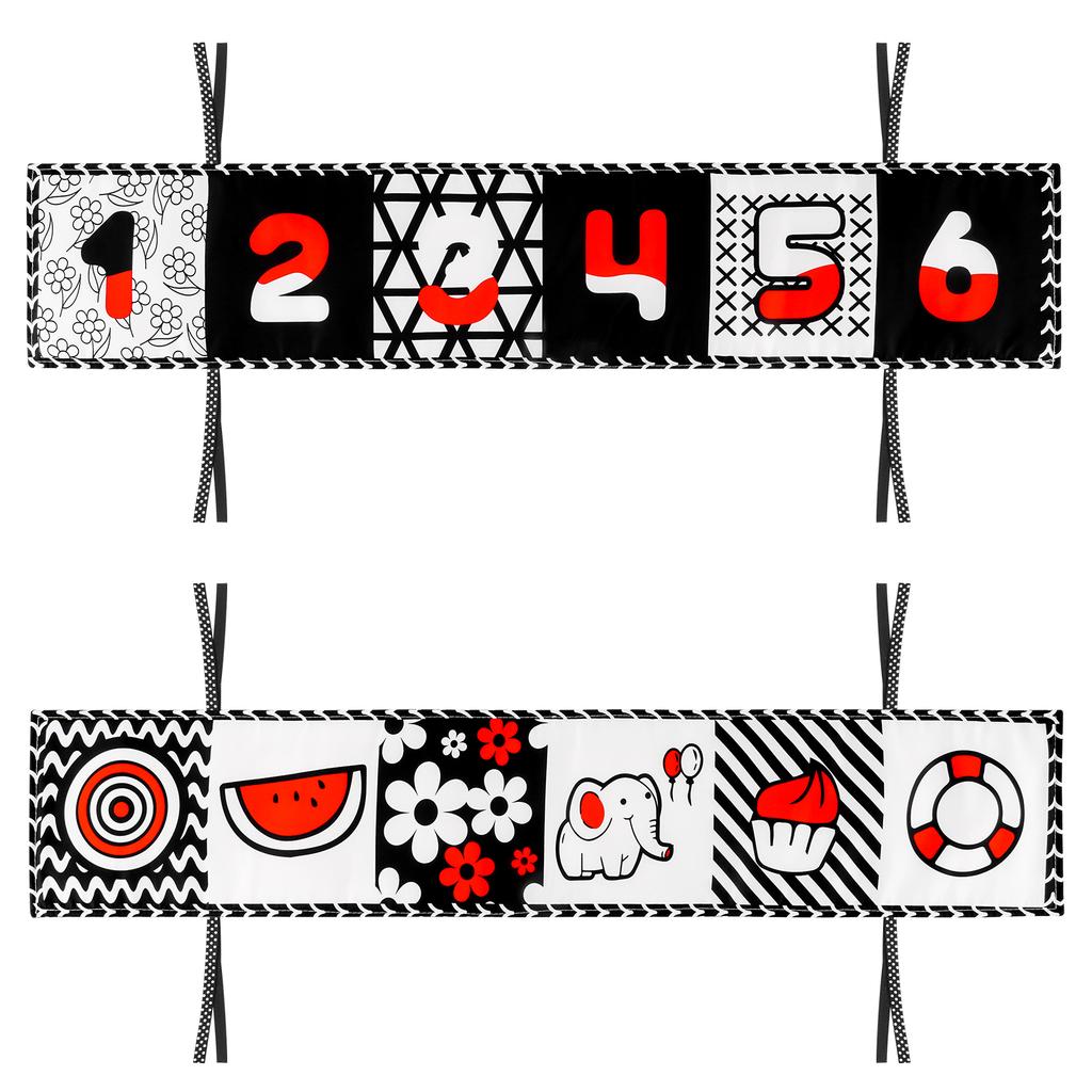 Baby Books Toys Baby Books 0-6 Months  Touch and Feel Cloth Crinkle SoftBooks Toys for 0-3-6-12-18 Months Infant NewbornYY20