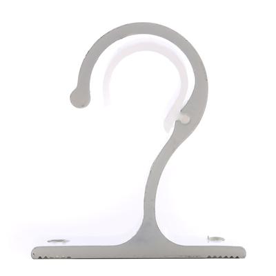 Supporti per Bastone Tenda Drappeggi Staffa Fai da Te Palo Romano Supporti per Tenda Lega di Alluminio Rastrelliera di Supporto Decorazione per la Casa