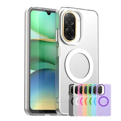 For Redmi A5 Case Cover Xiaomi Redmi A5 Capas Bumper Shockproof Wireless Charging Magnetic Matte Clear Fundas Redmi A5 171.7mm