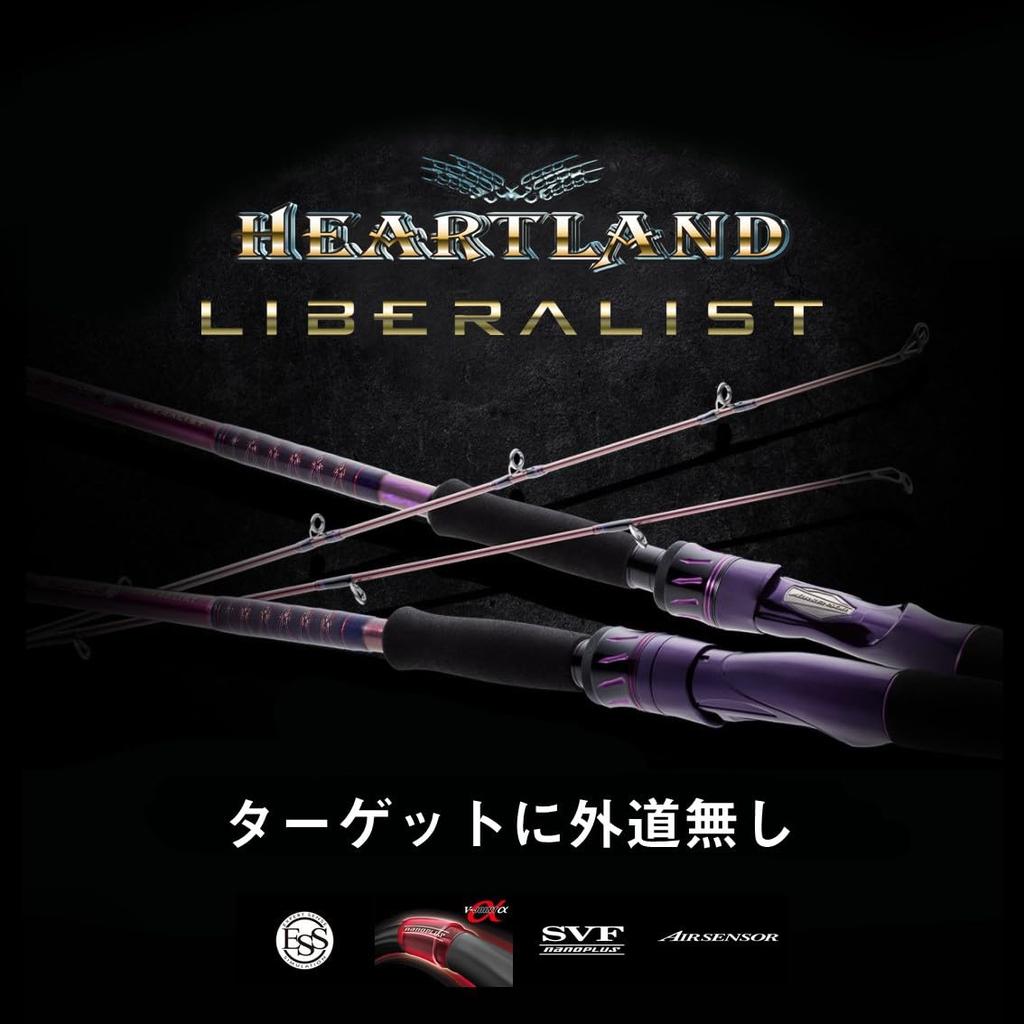 Daiwa Heartland Liberalist Rod 3-Piece Multi-Function (733MLRSS-24)