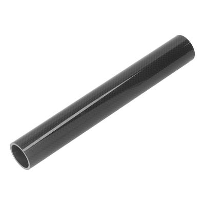 25cm 28.6mm Bike Front Fork Spacer Glossy 3K Carbon Fiber Bicycle Front Fork Washer Headset Stem