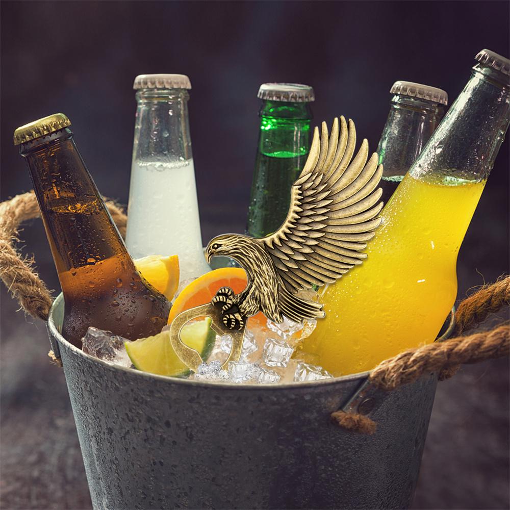 Bottle Opener Eagle Wings Retro Beer Opener Bar Tools Birthday Small Gifts Kitchen Bar Accesories with Black Original Box
