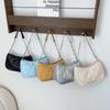 Einfacher Diamantstickfaden neuer lässiger Modetrend einzelne Schulter tragbare Damen Achseltasche