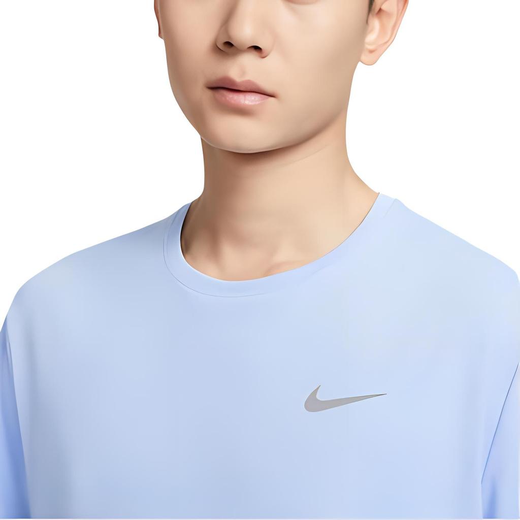 Nike Dri-FIT UV Miler Short-Sleeve Running Top 'Blue' Men's DV9316-479