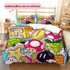 Super Mario Poster Duvet Cover & Pillowcases, Mario Fan Bedroom Bedding, Perfect Gift.chl