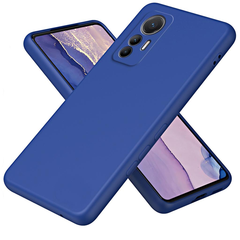 Luxury Liquid Silicone Case For Xiaomi Mi12 Lite 12Lite Fundas Shockproof Soft Phone Cover Xiaomi Mi 12 Lite Case