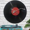 Ultra-Quiet Vinyl Record Wall Clock Hanging Music Decor Home Decor Household Wall Clock  Gift