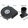 97 x 33mm for DC Blower 110V 220V AC Powered Fan 9733 with Variable Speed Contro