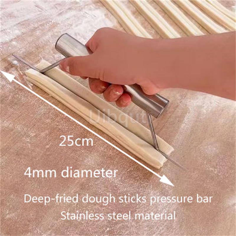 

Dough stick cutter Multi wheel stainless steel roller knife Cutting knife Tool for frying fried dough sticks kitchen tools