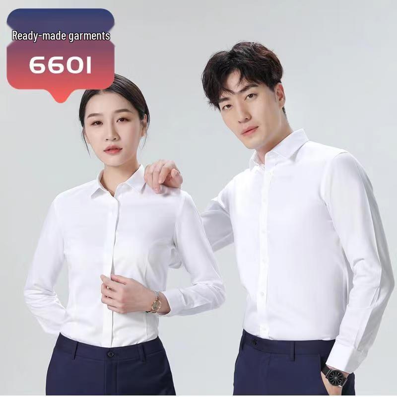 Jihua Wrinkle-Free Cotton Long-Sleeve Shirt 45