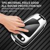 Auto TPU Zinklegierung Schlüsselhülle Tasche für Opel OPC Line Insignia Astra Vectra Combo Corsa D Mokka Zafira Autoschlüsselanhänger Metallschlüsselhülle