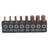Schraubendreher-Bits aus legiertem Stahl, magnetisch, PH PH0