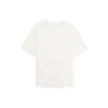 Li-Ning X Jackie Chan Kung Fu Series Asymmetrical Patchwork Loose Short Sleeve T-Shirt Unisex Tops Off-White AHSSA87-2